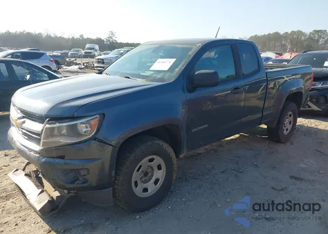 2019 Chevrolet Colorado Wt из США, поврежденный, VIN 1GCHSBEA4K1236643